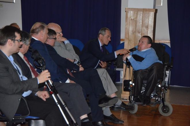 W międzynarodowym gronie o problemach osób niepełnosprawnych, Starostwo Powiatowe