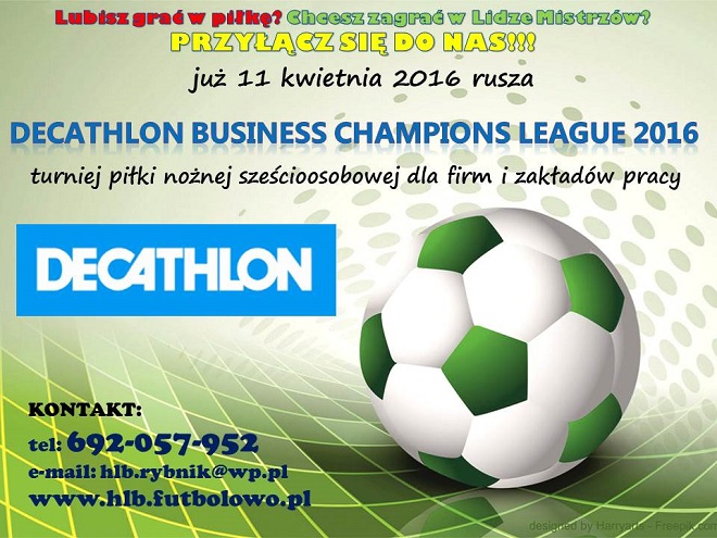 Decathlon Business Champions League rusza 11 kwietnia. Do 20 marca potrwają zgłoszenia zakładów pracy
